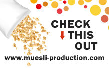 Our Muesli before the curtain